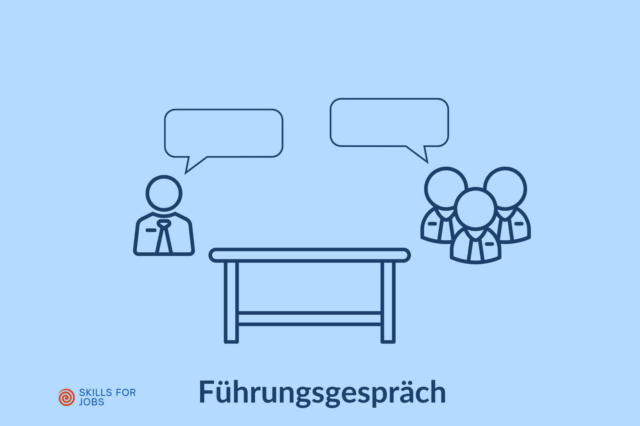 Führungsgespräch